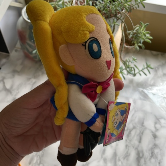 Vintage Sailor Moon Serena plush doll - AS IS Condition See photos - Picture 10 of 10